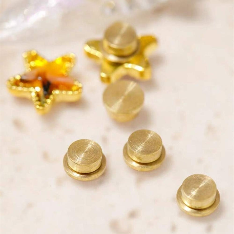 20pcs Metal Rotatable Bearing For DIY Crystal Jewelry Nail Art Decorations-Reluova