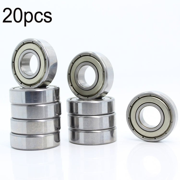 6001ZZ Bearing 20pcs 12x28x8mm Deep Groove Ball Bearings My Store