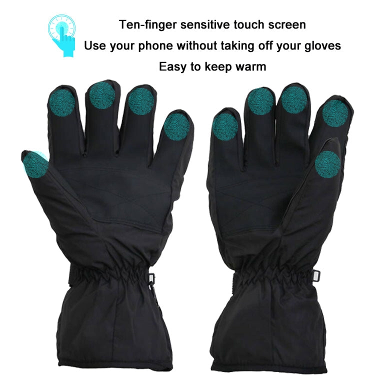 Outdoor Sports Ski Heated Warm Touchable Gloves Reluova