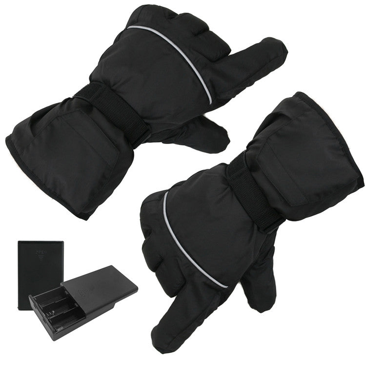 Outdoor Sports Ski Heated Warm Touchable Gloves Reluova