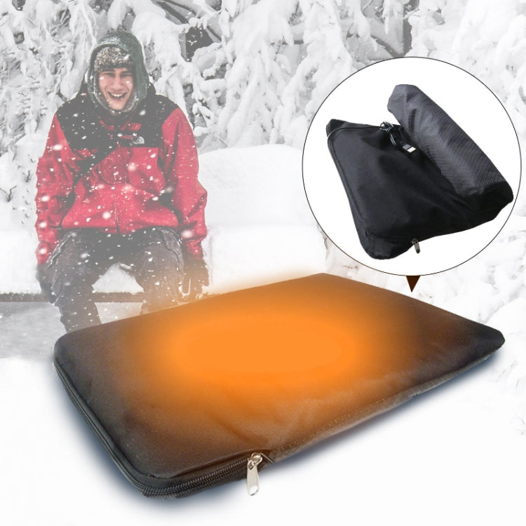 Outdoor Camping Stool Non-slip USB Rechargeable Warm Cushion