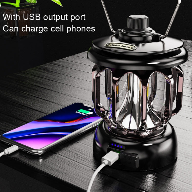 LH-B46 LED Retro Tent Light Convenient USB Charging Camping Light My Store