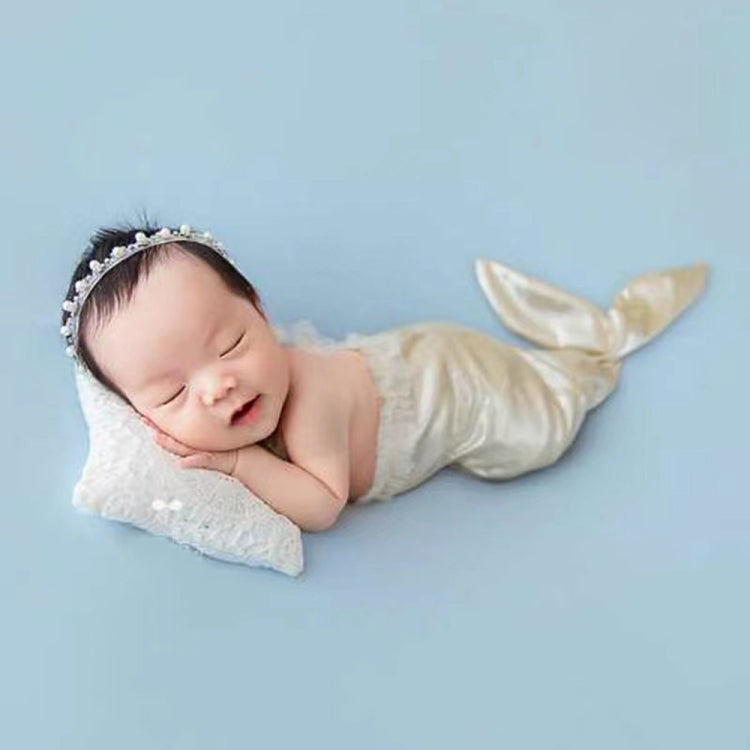 Newborn Photography Clothing Mermaid Modeling Jumpsuit + Headdress Set My Store