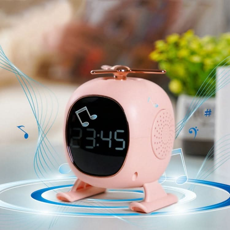 F23 Aromatherapy Bluetooth Alarm Clock Stand Subwoofer Speaker