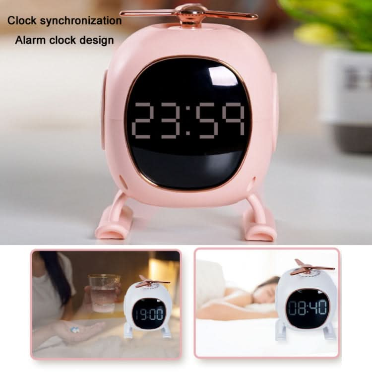 F23 Aromatherapy Bluetooth Alarm Clock Stand Subwoofer Speaker