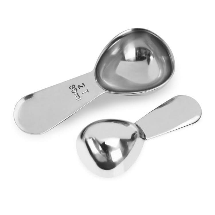 YG-MC12 304 Thickened Stainless Steel Coffee Spoon Scales Scaling Spoon Reluova