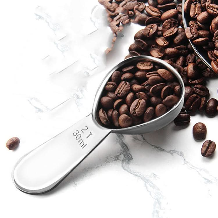 YG-MC12 304 Thickened Stainless Steel Coffee Spoon Scales Scaling Spoon Reluova