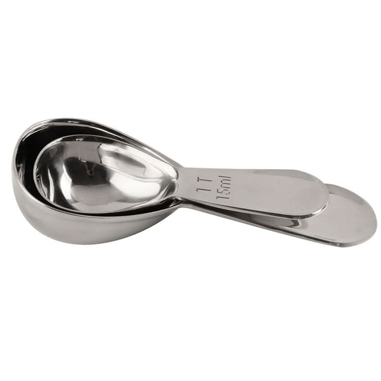 YG-MC12 304 Thickened Stainless Steel Coffee Spoon Scales Scaling Spoon Reluova