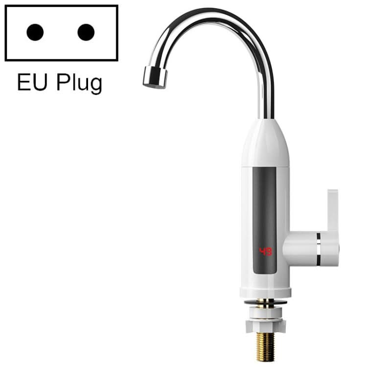 Smart Household Digital Display Instant Hot Kitchen Electric Faucet, Plug: Reluova