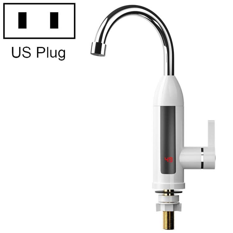 Smart Household Digital Display Instant Hot Kitchen Electric Faucet, Plug: Reluova