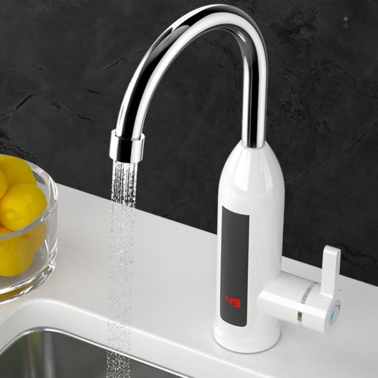 Smart Household Digital Display Instant Hot Kitchen Electric Faucet, Plug: Reluova