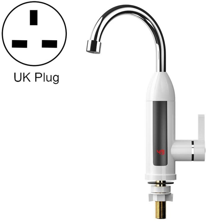 Smart Household Digital Display Instant Hot Kitchen Electric Faucet, Plug: Reluova