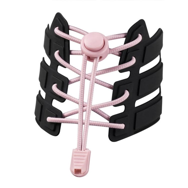 1pair Spring Buckle Lazy Elastic Shoelaces For Adults And Children-Reluova