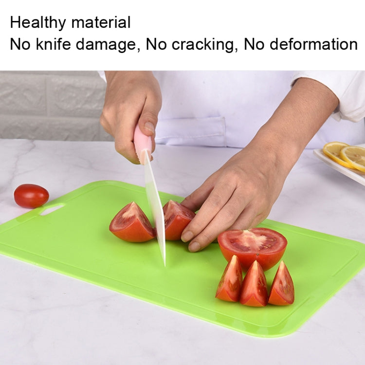 2pcs Baby Auxiliary Cutting Board Fruit and Vegetable Cutting Plastic Board