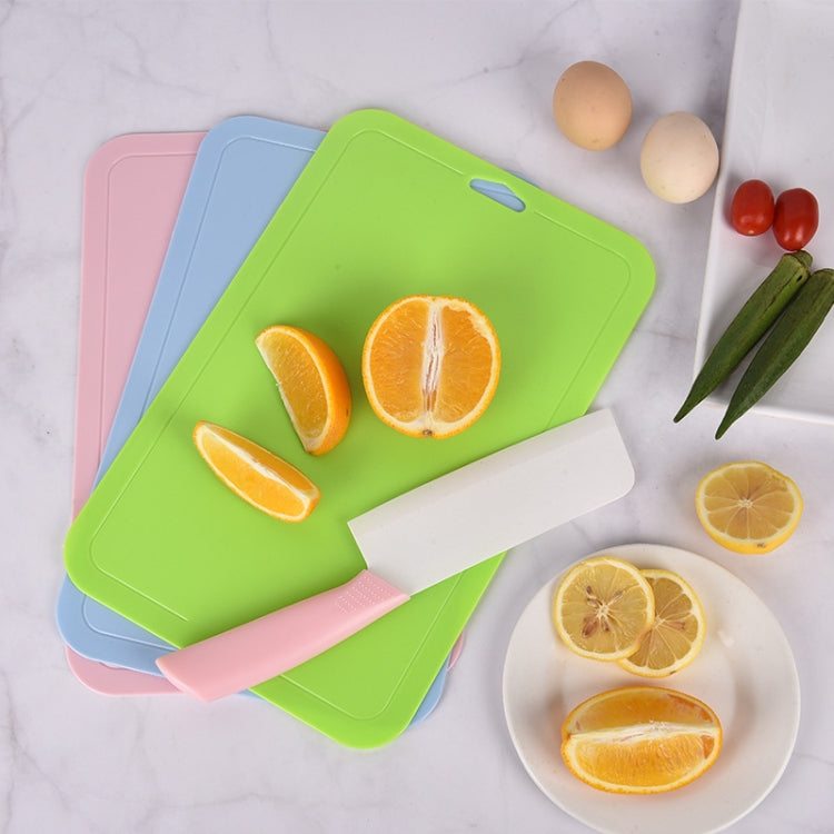 2pcs Baby Auxiliary Cutting Board Fruit and Vegetable Cutting Plastic Board