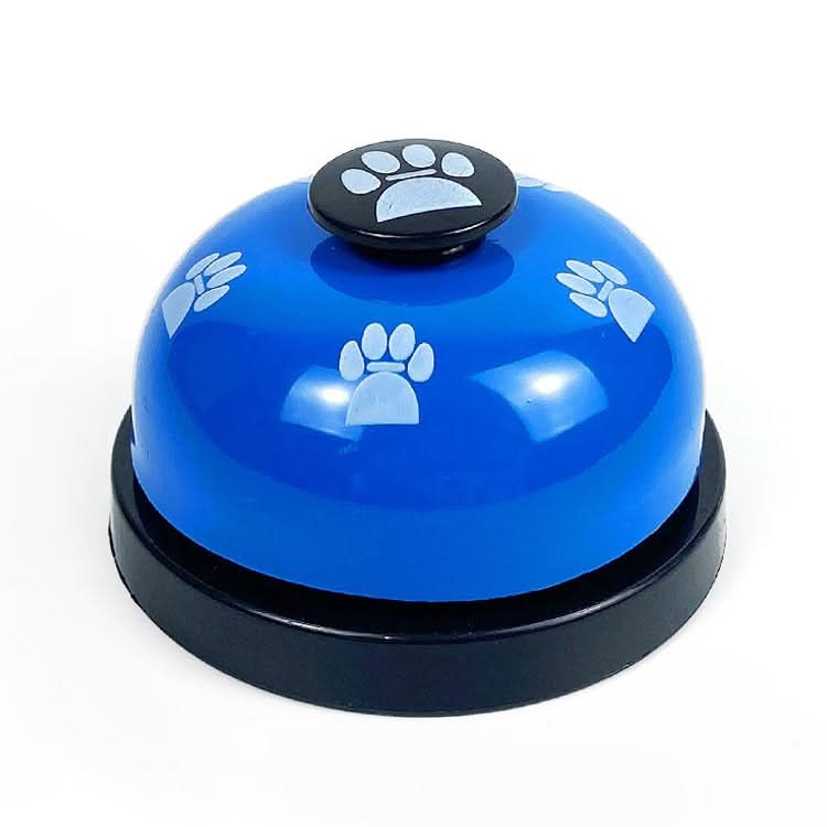 Pet Toy Training Called Dinner Small Bell Footprint Ring Dog Toys - Reluova