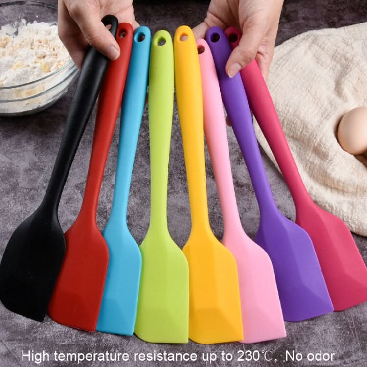 2pcs Large Integrated Silicone Scraper Chocolate Cream Mixing Knife-Reluova