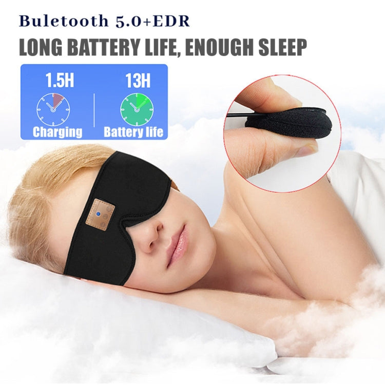 Bluetooth Eye Mask 3D Sleep Blackout Eye Shield Can Listen To Music & Answer Phone