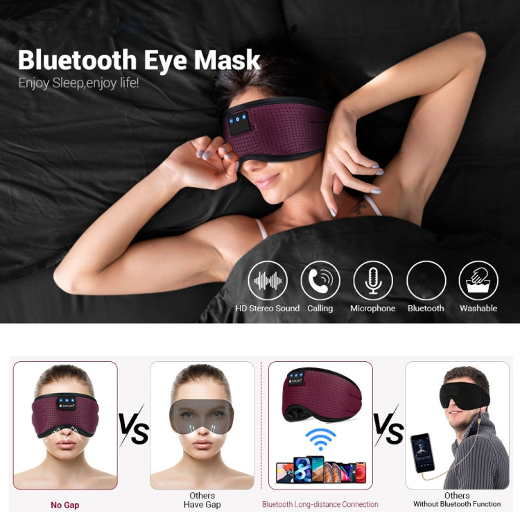 Bluetooth5.2 Sleep Eye Mask Intelligent Music Eye Protection Headphones Reluova