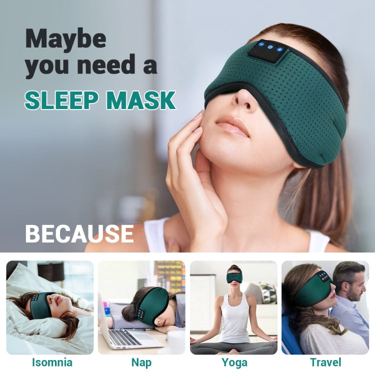 Bluetooth5.2 Sleep Eye Mask Intelligent Music Eye Protection Headphones