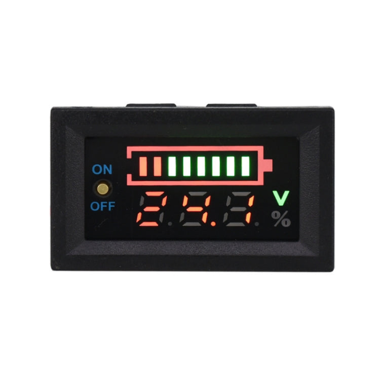 Electric Car Lithium Battery Voltage Power Meter Display Switch