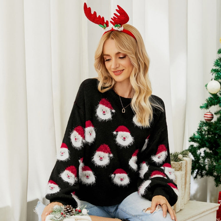 Autumn and Winter Christmas Ladies Sweater Sheath Knit Top