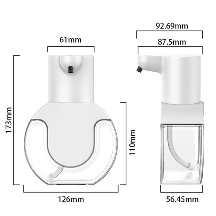 P10 Automatic Induction Detergent Disinfection Home Foam Soap Dispenser, Style: Reluova