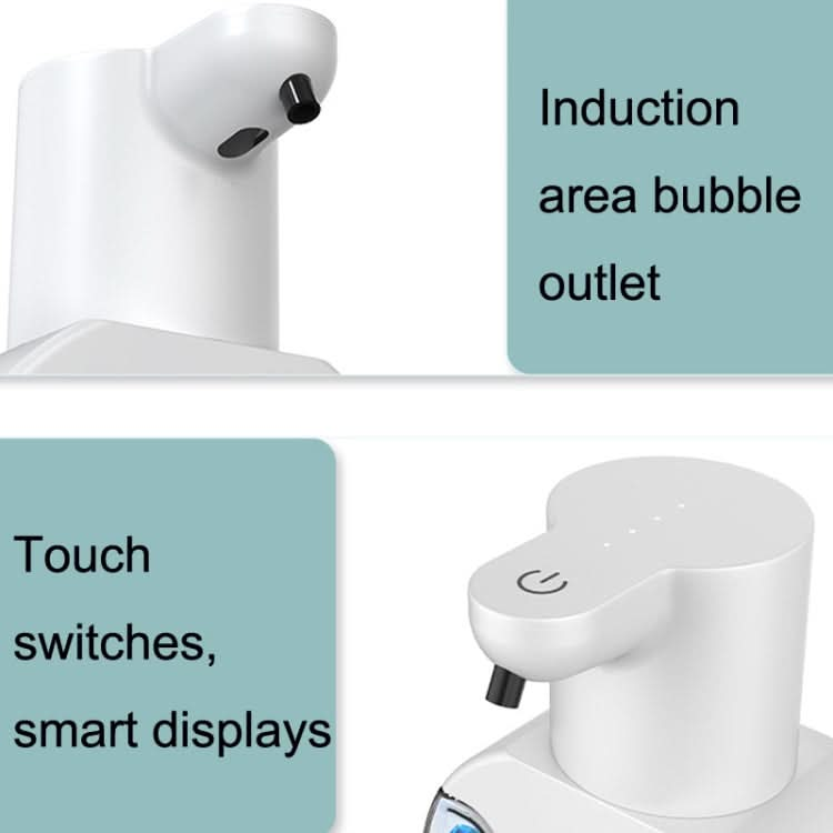 P10 Automatic Induction Detergent Disinfection Home Foam Soap Dispenser, Style: Reluova