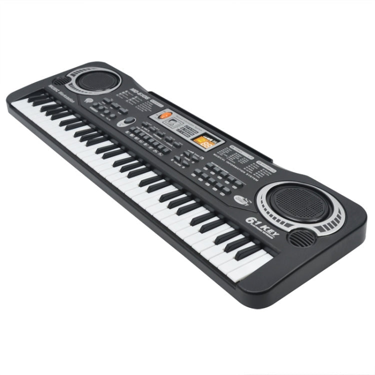 MQ6106 61-Keys Multifunctional Electronic Organ Children Toy with Microphone, Spec: Reluova