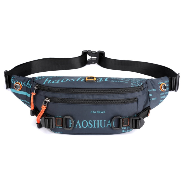 HAOSHUAI 5132 Outdoor Men Waist Bag Sports Running Chest Bag Reluova