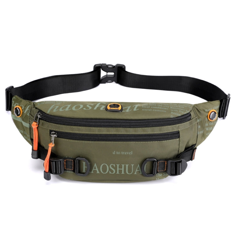 HAOSHUAI 5132 Outdoor Men Waist Bag Sports Running Chest Bag Reluova