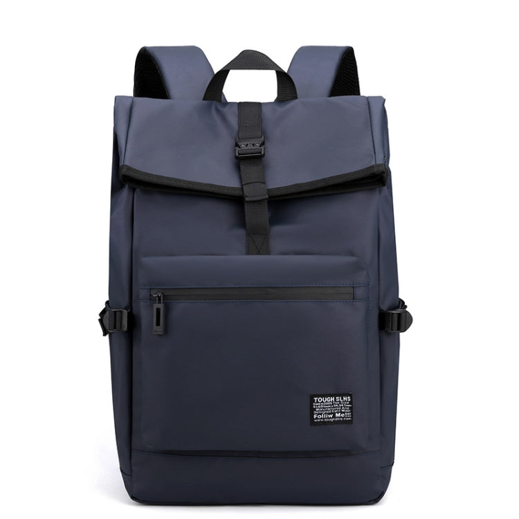 HAOSHUAI 810 Men Simple Leisure Travel Bag Computer Backpack Reluova