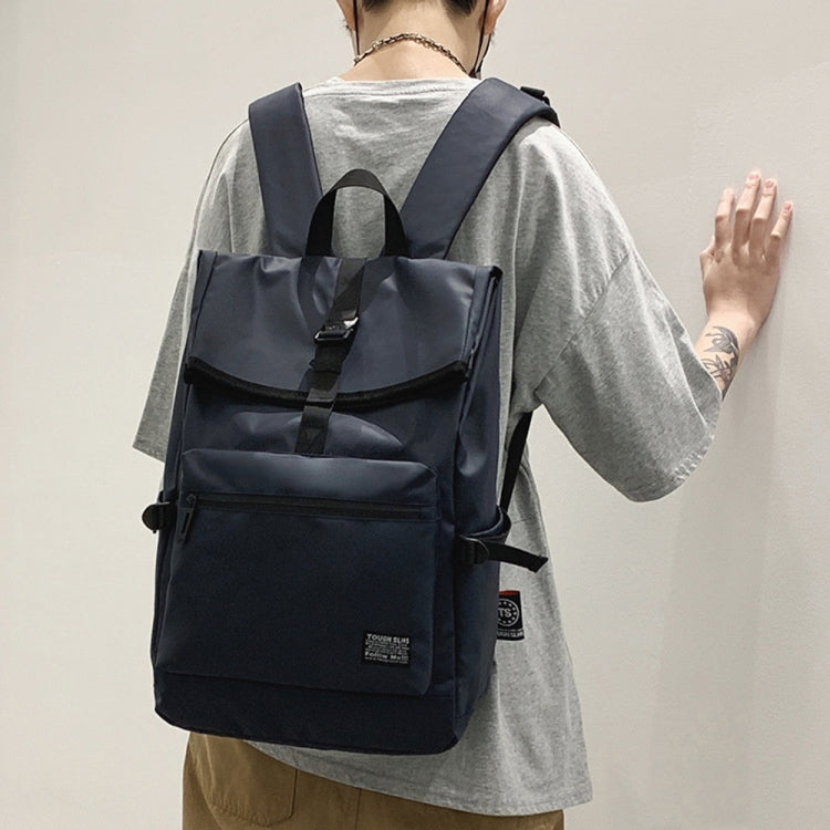 HAOSHUAI 810 Men Simple Leisure Travel Bag Computer Backpack Reluova