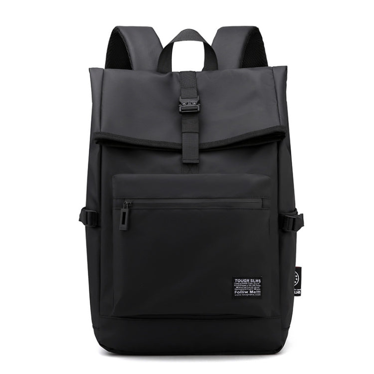 HAOSHUAI 810 Men Simple Leisure Travel Bag Computer Backpack Reluova