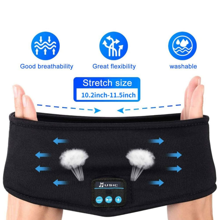 Music Headband Bluetooth Eye Mask Yoga Running Sleep Headphones Reluova