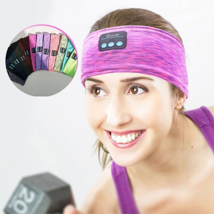 Music Headband Bluetooth Eye Mask Yoga Running Sleep Headphones Reluova