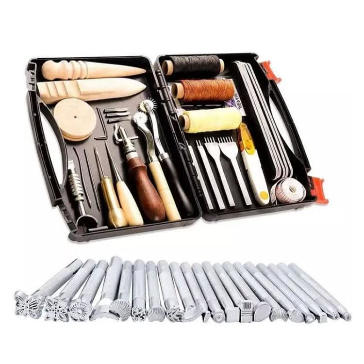 Handmade Leather DIY Tool Set Sewing Craft Tool Set Reluova