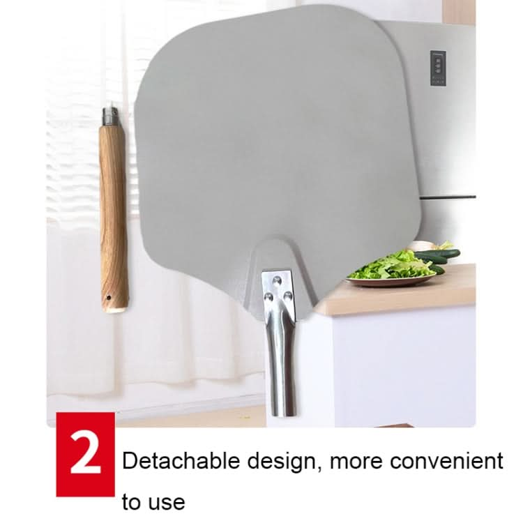 Detachable Aluminum Oak Pizza Cake Transfer Shovel Kitchen Baking Tools Reluova