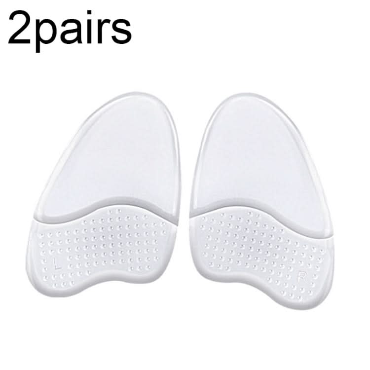 2pairs GEL Sweat-absorbing and Breathable Forefoot Pad High Heels Anti-slip Mat Reluova