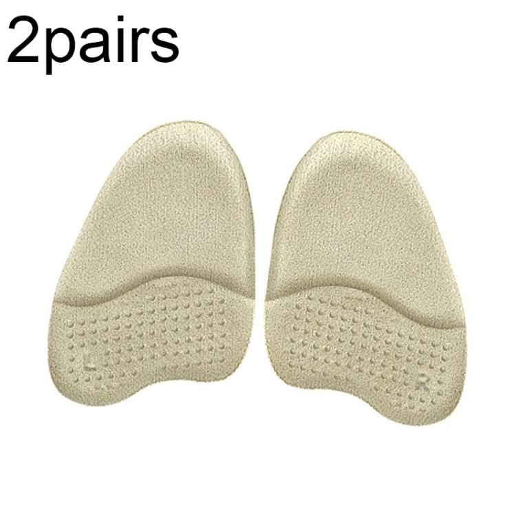 2pairs GEL Sweat-absorbing and Breathable Forefoot Pad High Heels Anti-slip Mat Reluova