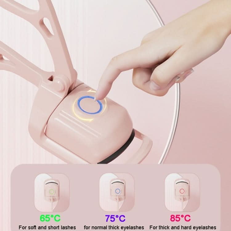 Electric Heated Eyelash Curler Temperature Adjustable Quick Heat Eyelash Curling Clamp Reluova