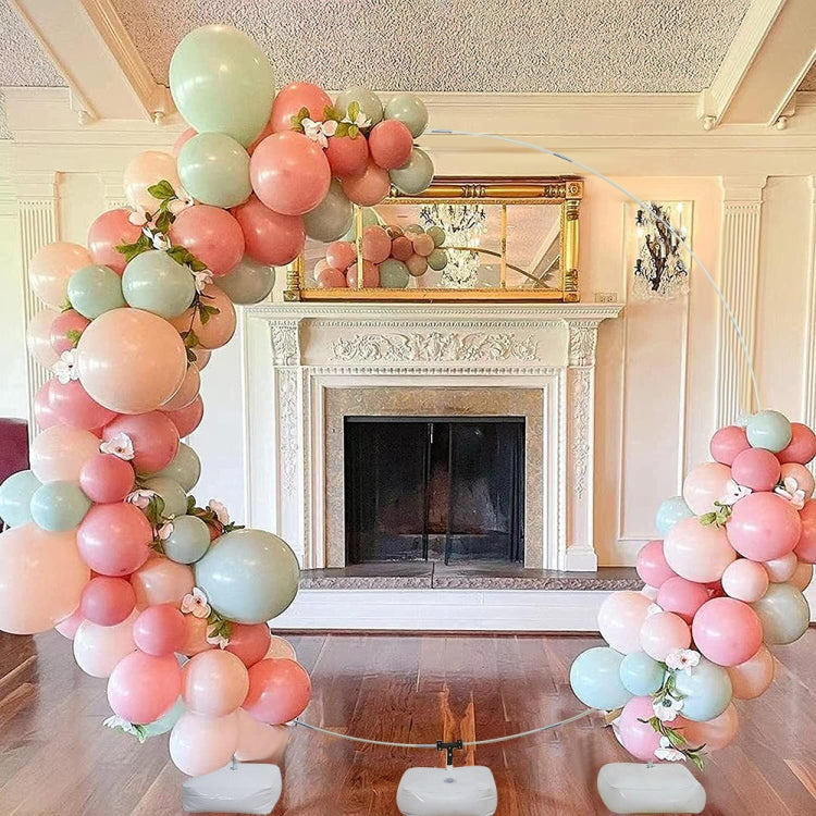 Round Balloon Arch Kit  Adjustable Arch Frame with Base Party Column Stand Set My Store