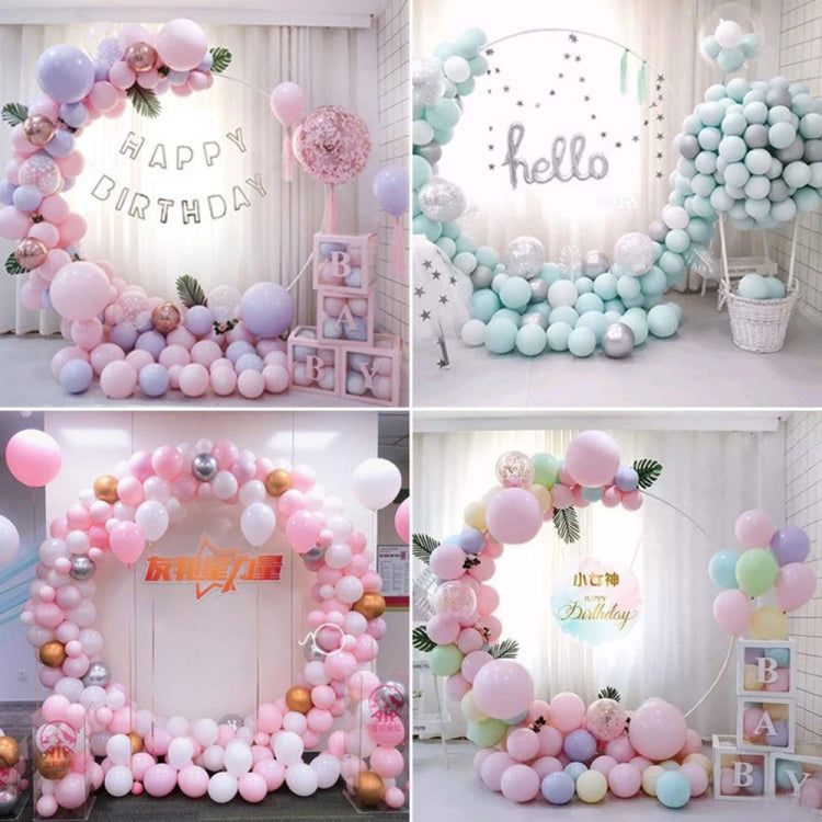 Round Balloon Arch Kit  Adjustable Arch Frame with Base Party Column Stand Set