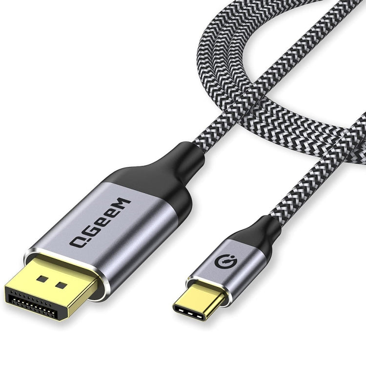 QGeeM QG-UA13 Type-C To DP 4K 60Hz Nylon Braided Adapter Cable, Length: My Store