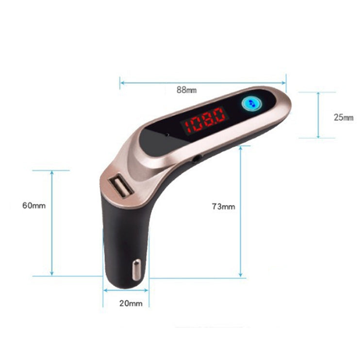 S7 Smart Digital Display Music Player Calling Car Charger ÎҵÄÉ̵ê