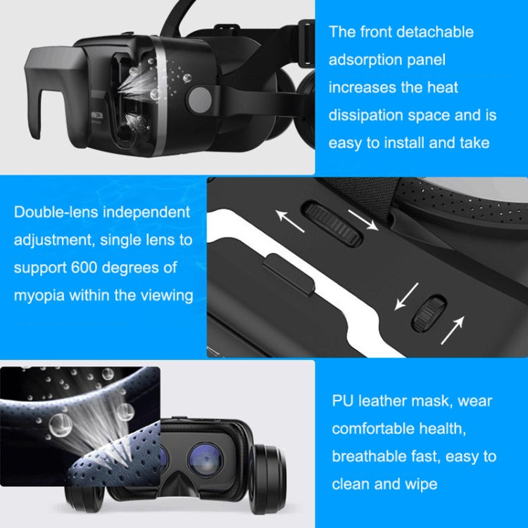 7th VR Glasses 3D Virtual Reality Game Digital Glasses With Headset