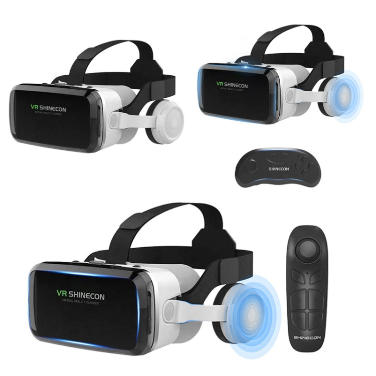 3D Virtual Reality Helmet VR Glasses With Bluetooth Headset Reluova