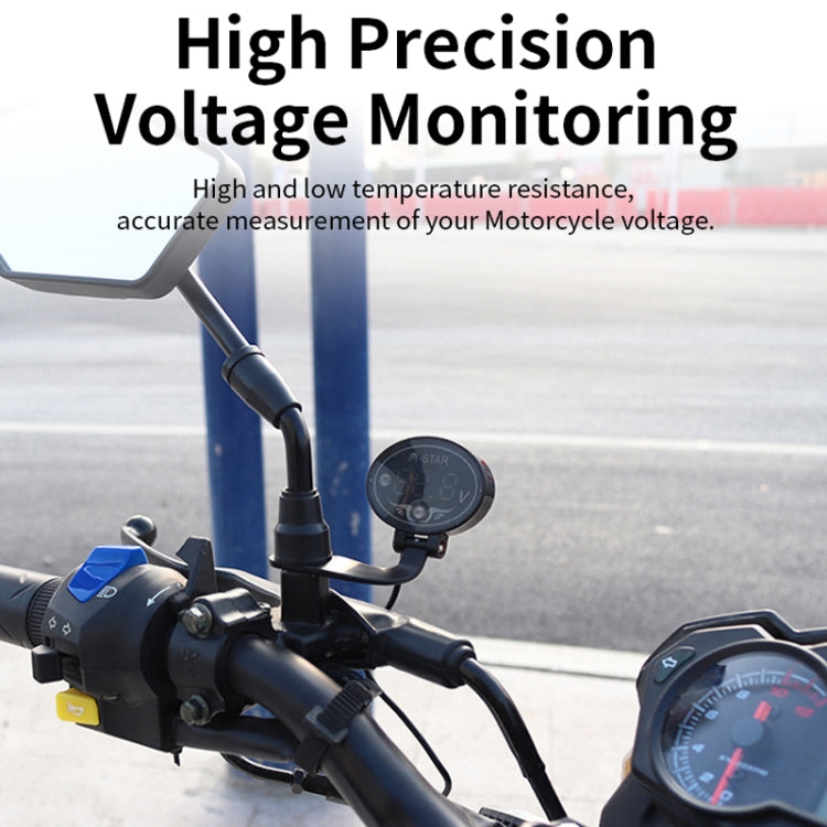 YL-M01 Motorcycle Battery Voltage Monitoring M-STAR Intelligent Voltage Meter ÎҵÄÉ̵ê