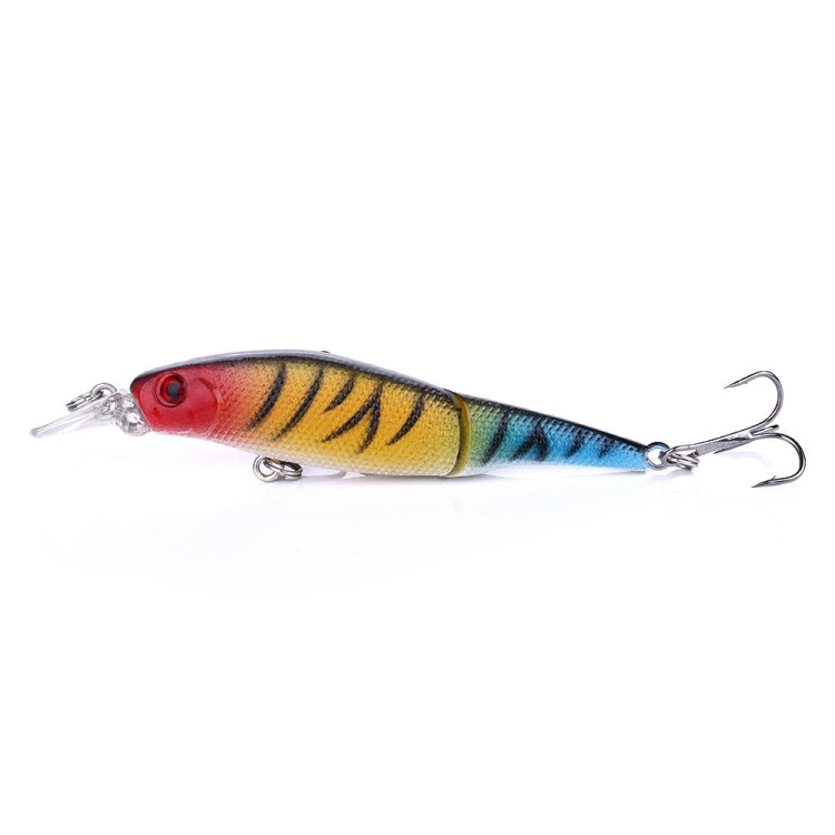 HENGJIA JM010 9cm 7g 2 Sections Bionic Bait With Beads Diving Mino Fake Bait