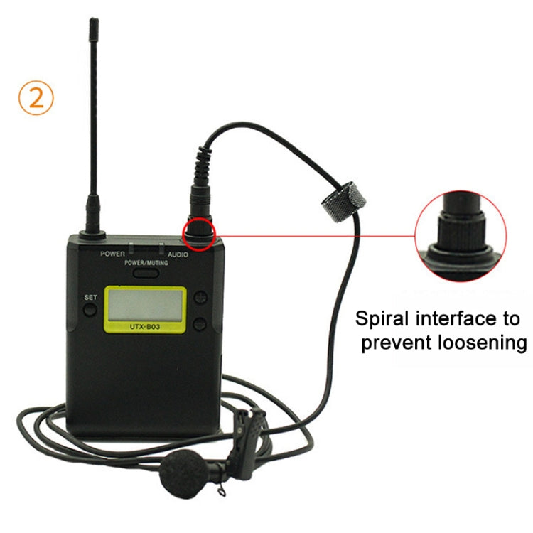 For SONY D11 D21 3.5mm Wireless Lavalier Microphone Camera Clip Collar Mic Reluova